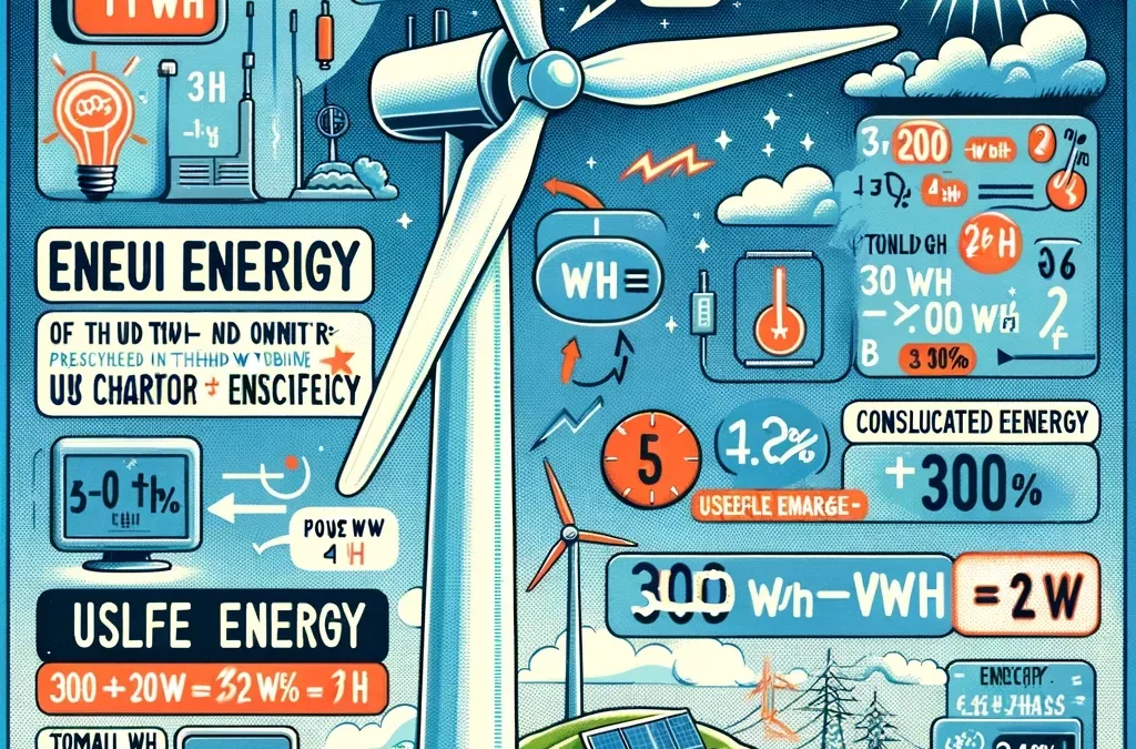 Conversion de l’énergie et rendement