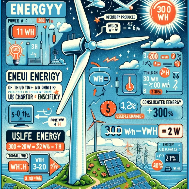 Conversion de l'énergie et rendement