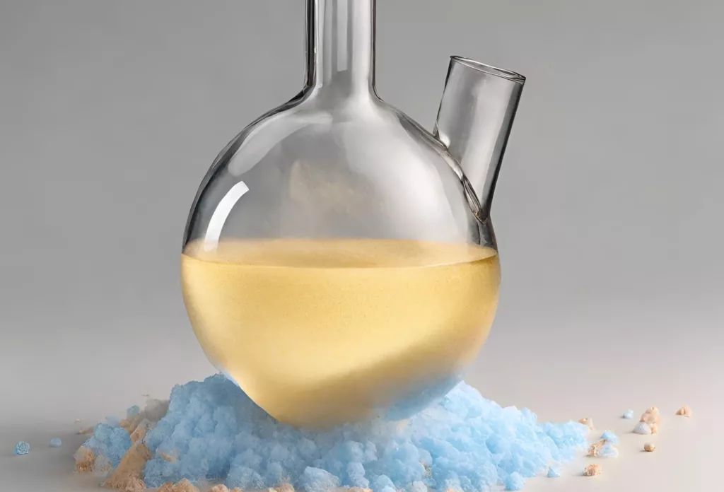 la décomposition du carbonate de calcium