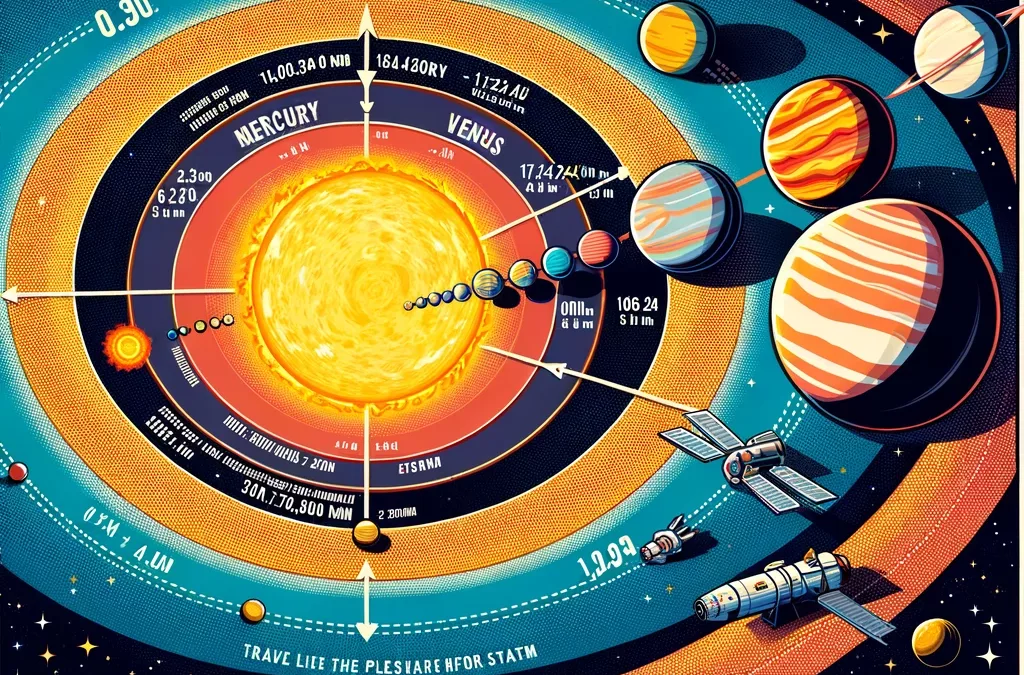 Calcul de la Distance dans le Système Solaire