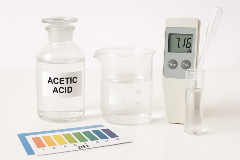 Calcul du pH et du pKa d'une Solution