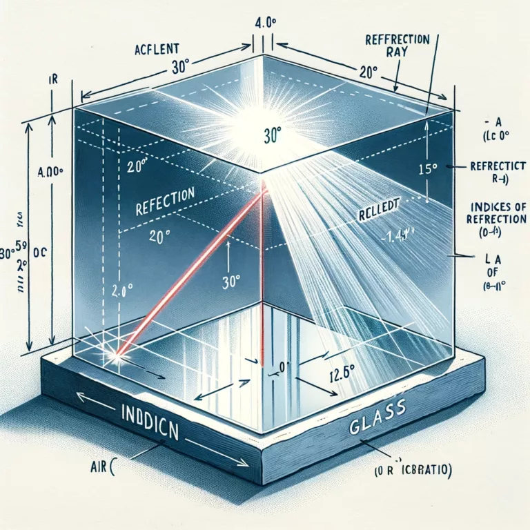 Réflexion et Réfraction de la Lumière