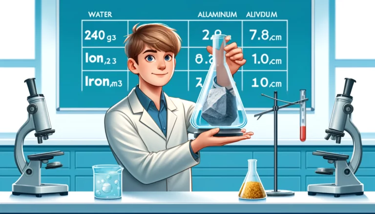 Calcul de la Densité d'une Nouvelle Découverte exercices physique chimie