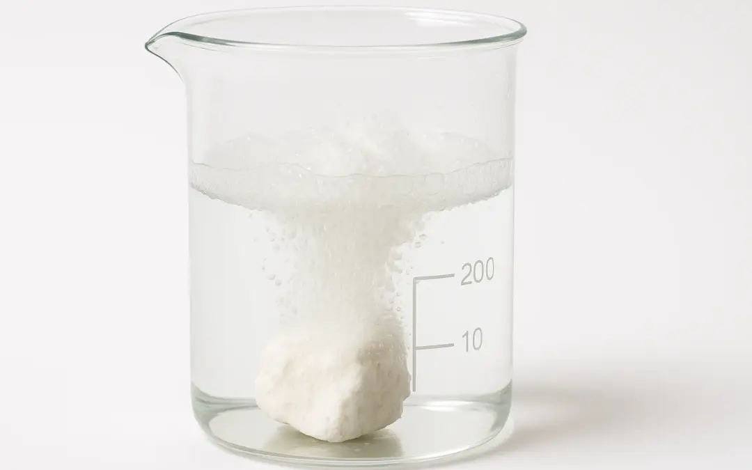 L’acide chlorhydrique et le carbonate de calcium
