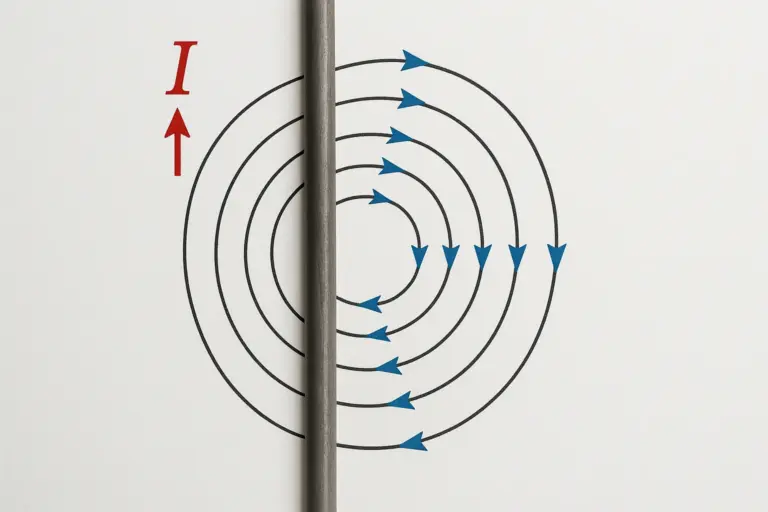 Calcul du champ magnétique d'un fil