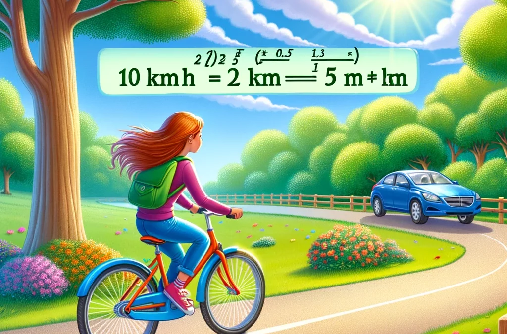 Déterminer la distance avec vitesse et temps