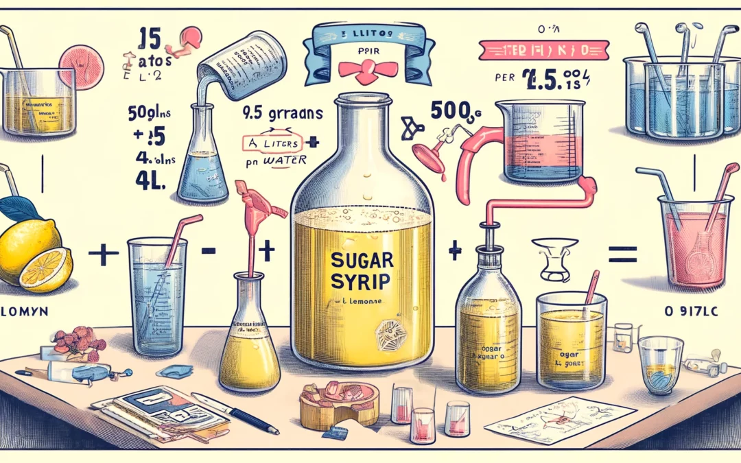 La Dilution d’une Solution Sucrée