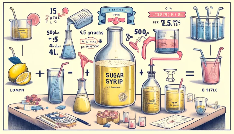 La Dilution d'une Solution Sucrée