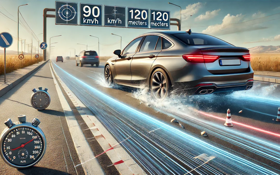 Calcul de la Distance d’Arrêt d’un Véhicule