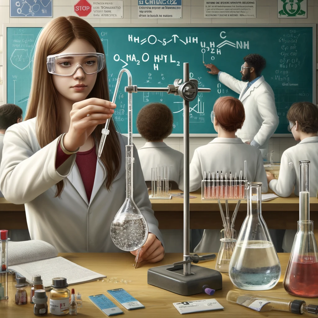 Calcul de la concentration de la soude