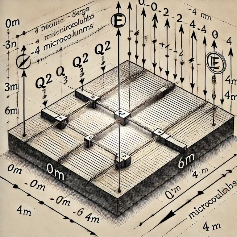 Champ Électrique en Utilisant la Superposition