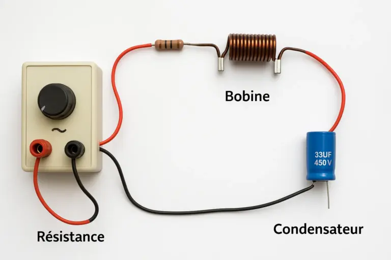 Amplitude du Courant dans un Circuit RLC Série