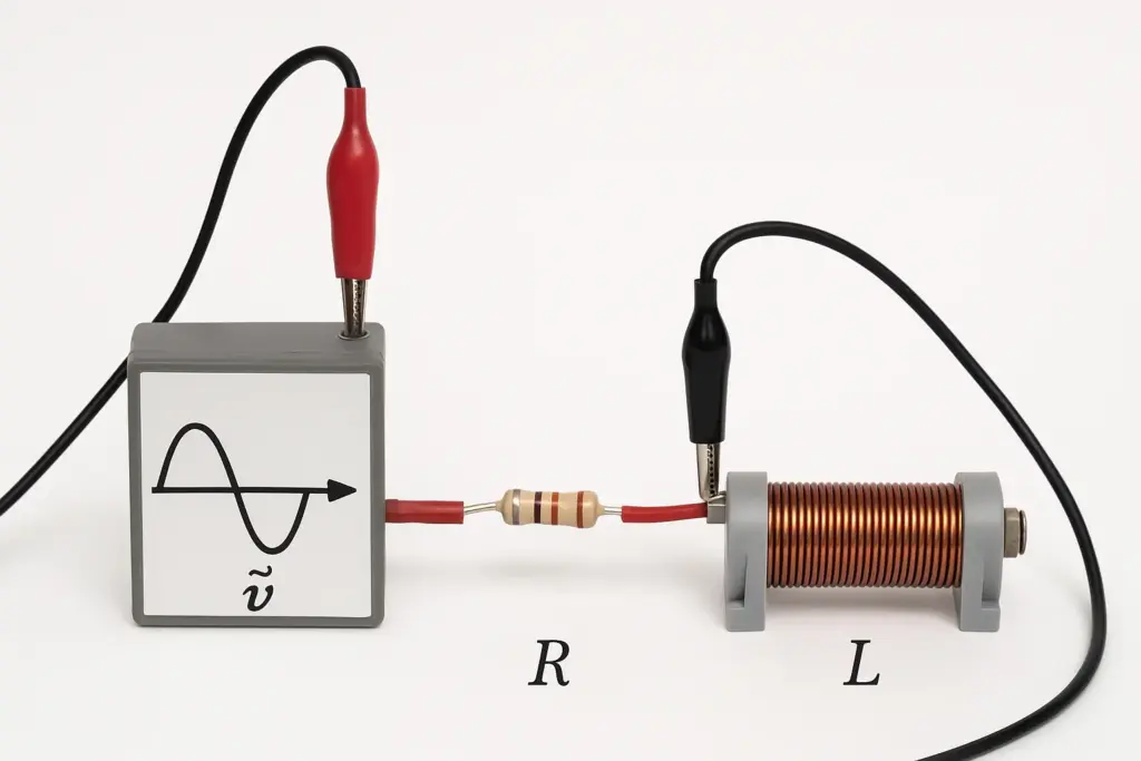 Angle de phase dans un circuit R-L série