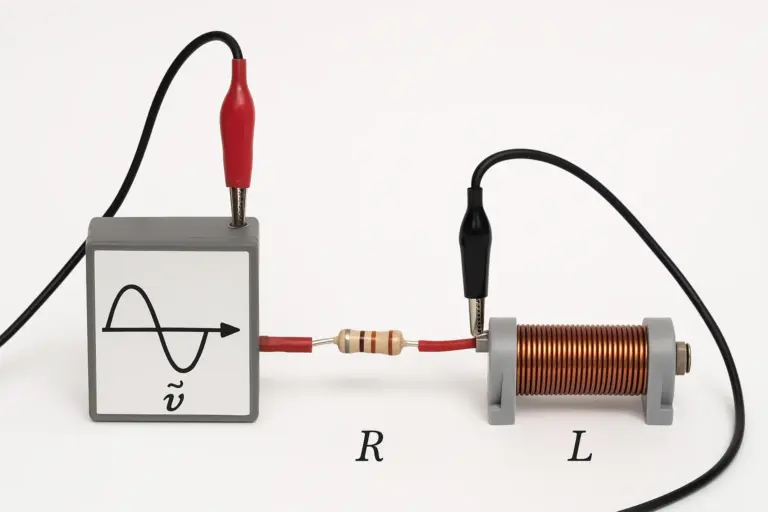 Angle de phase dans un circuit R-L série