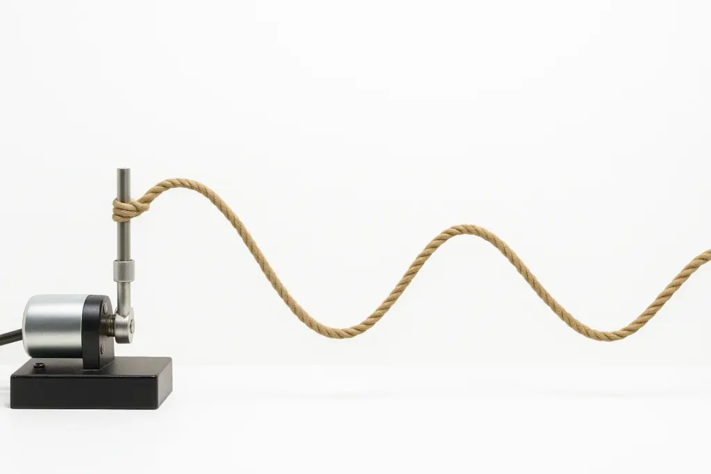 Perturbation le long d'une corde