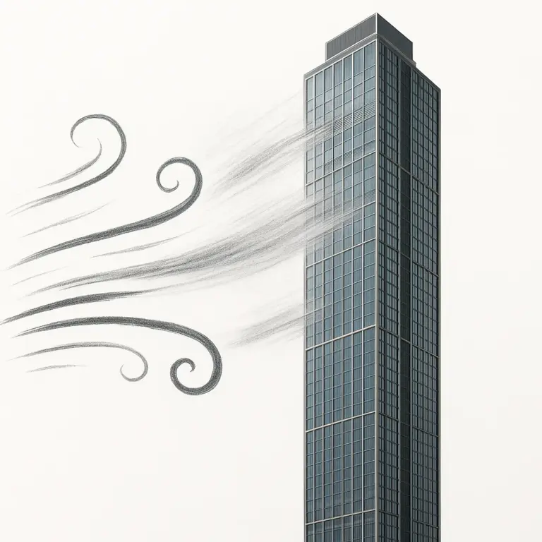 Calcul de la Force du Vent sur un Bâtiment