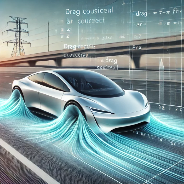 Étude de la traînée sur un véhicule électrique
