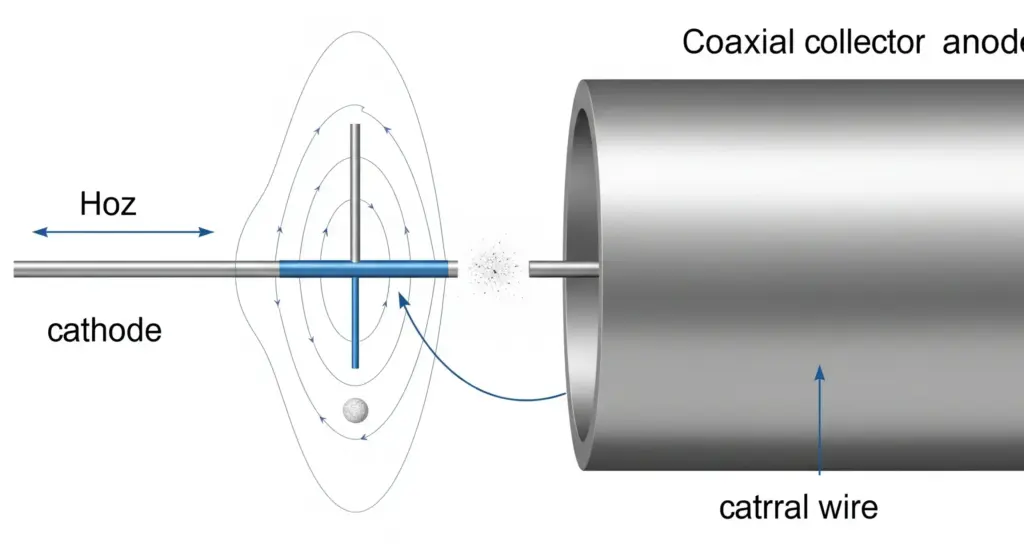 Étude d'un Précipitateur Électrostatique