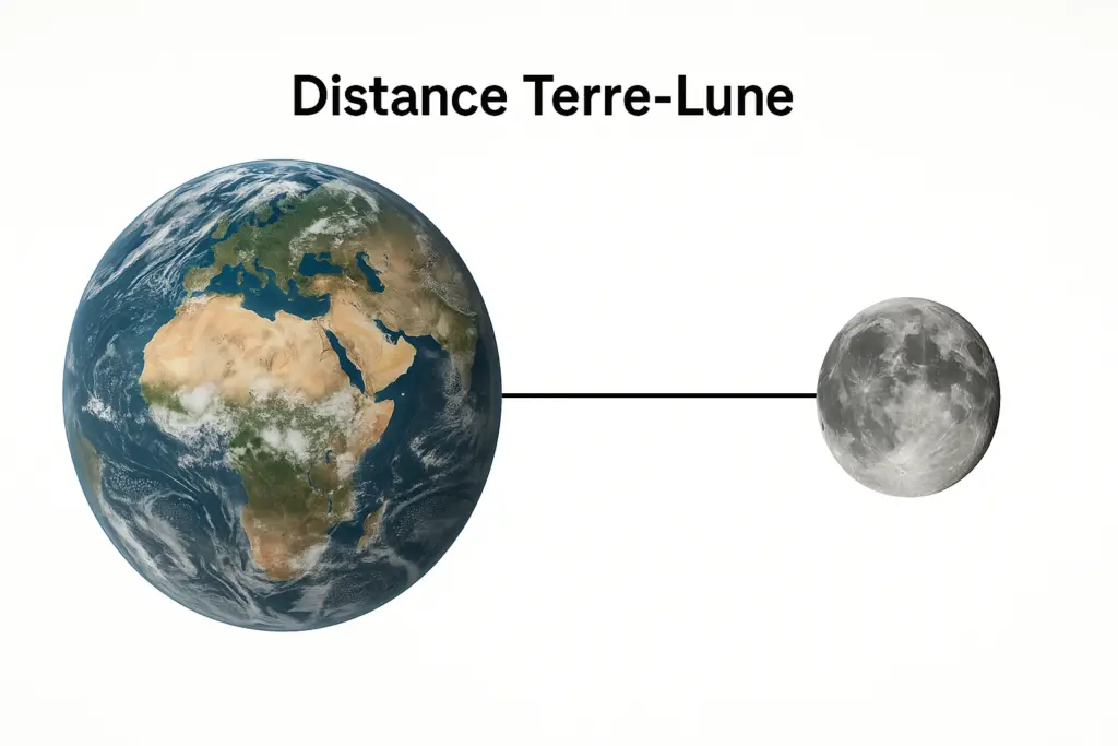 Calcul de la Distance Terre-Lune