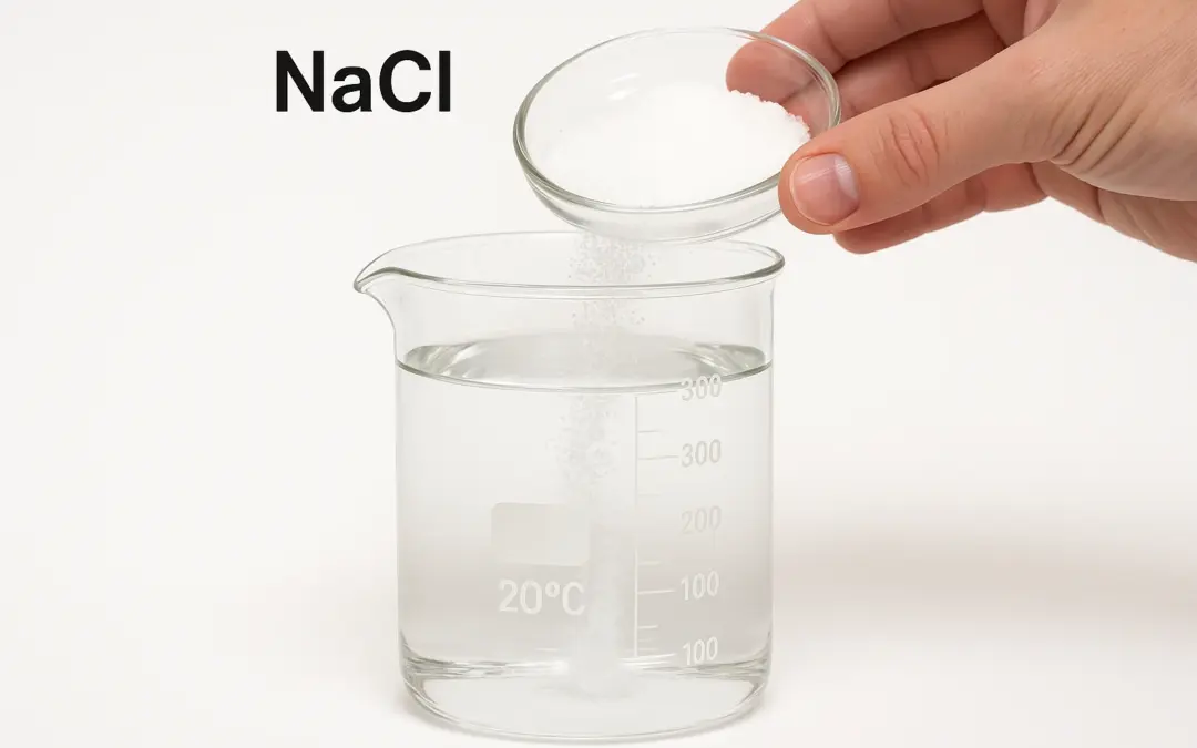 Calcul de la Solubilité du Chlorure de Sodium