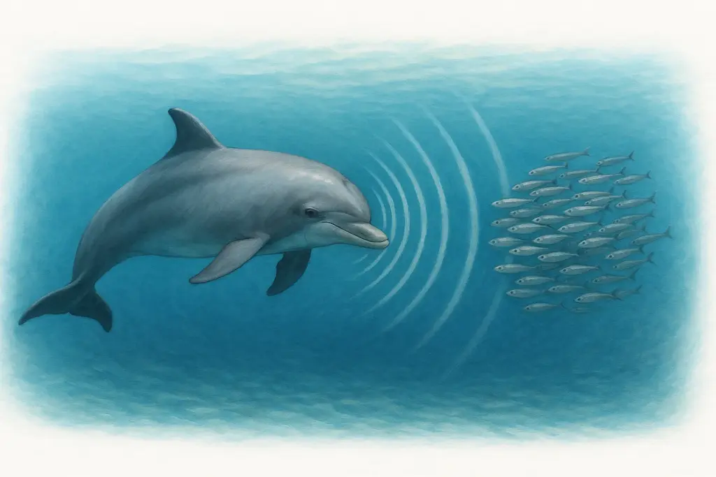 Analyse de l'écholocation chez les dauphins