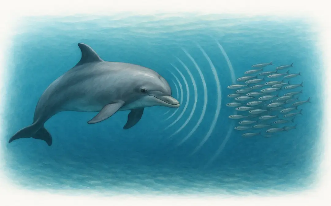 Analyse de l’écholocation chez les dauphins