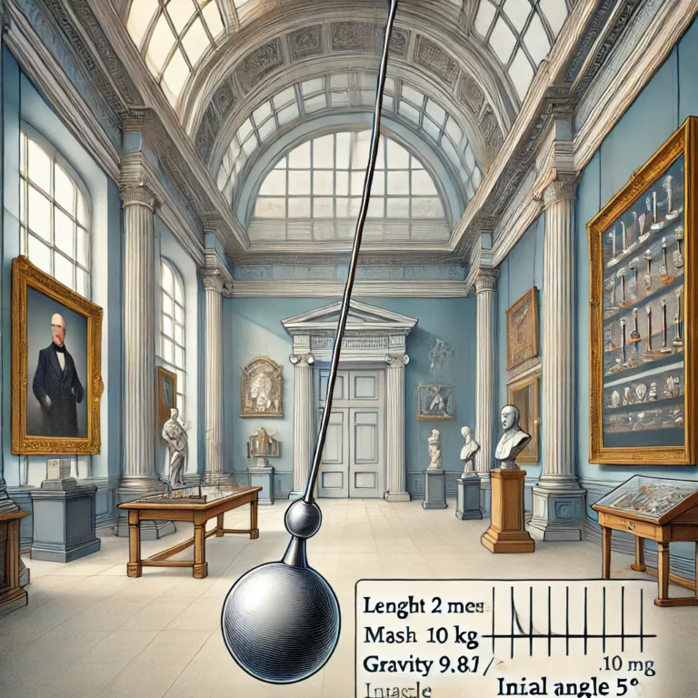 Période d'un pendule pesant