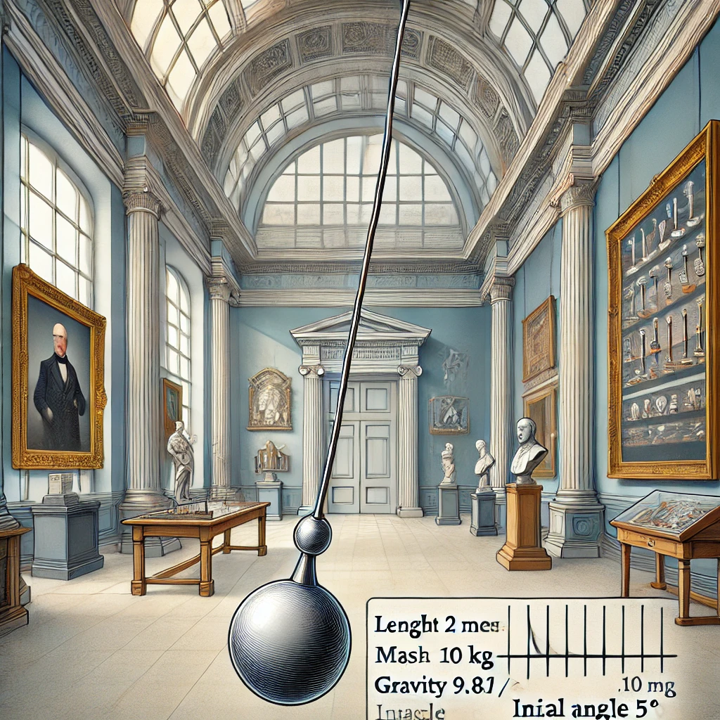 Période d'un pendule pesant