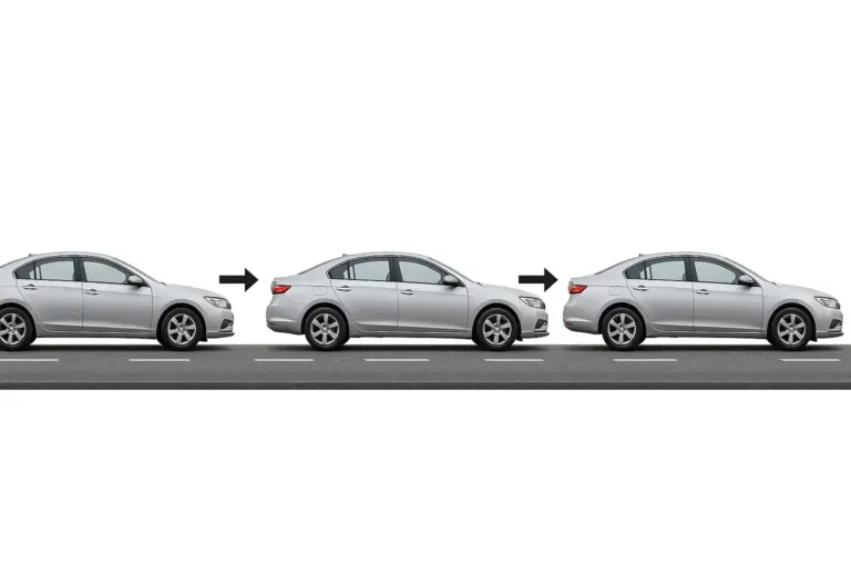 Étude du mouvement d'une voiture