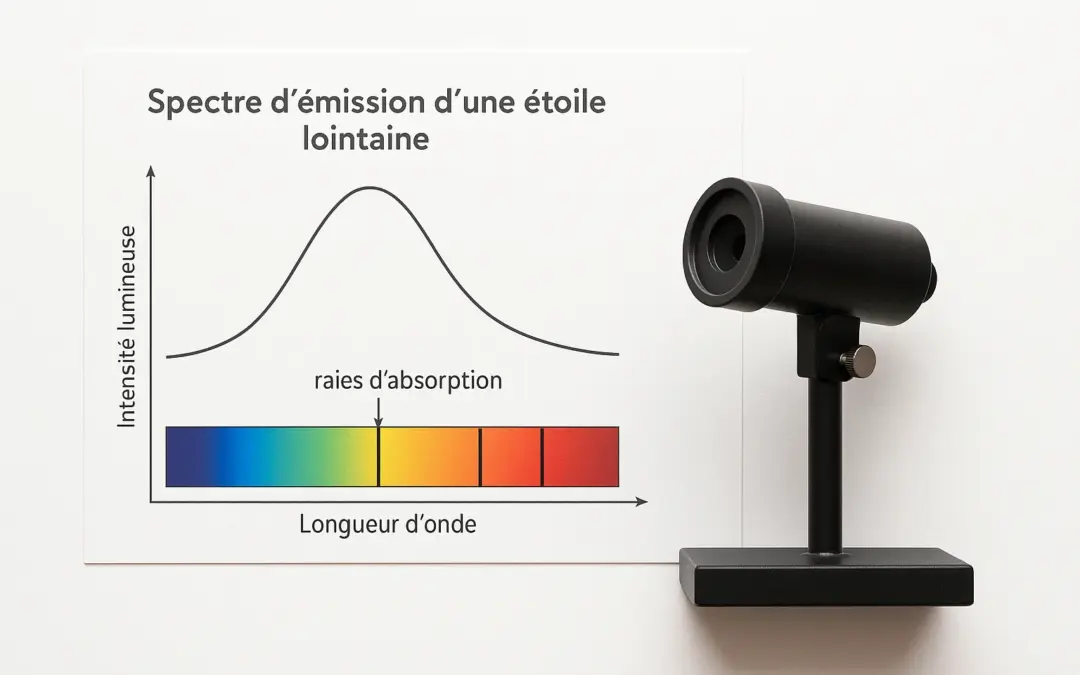 Analyse du Spectre d’Émission d’une Étoile