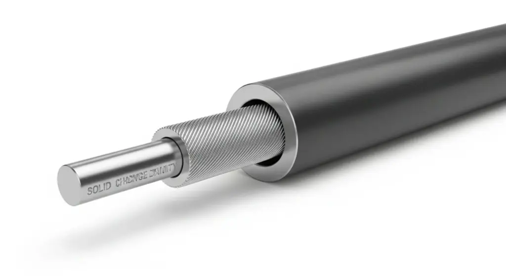 Différence de Potentiel dans un Câble Cylindrique
