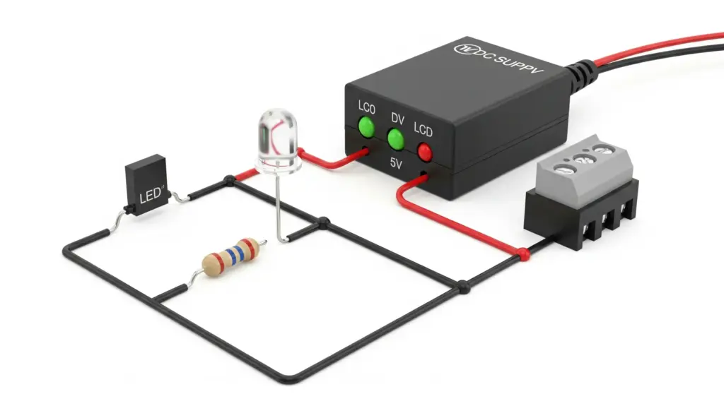 Calcul de la Résistance Nécessaire pour un LED