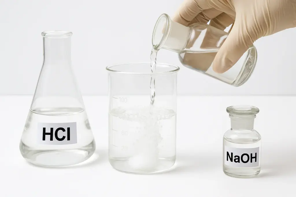 Calcul du Liquide Résiduel Après Réaction