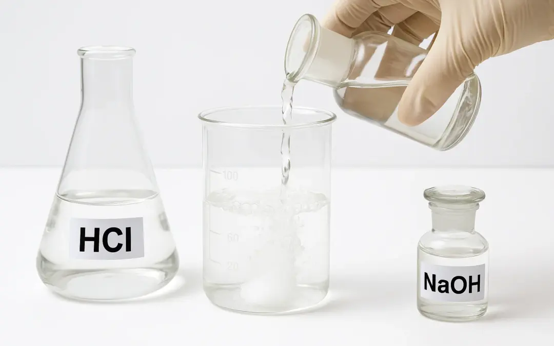 Calcul du Liquide Résiduel Après Réaction