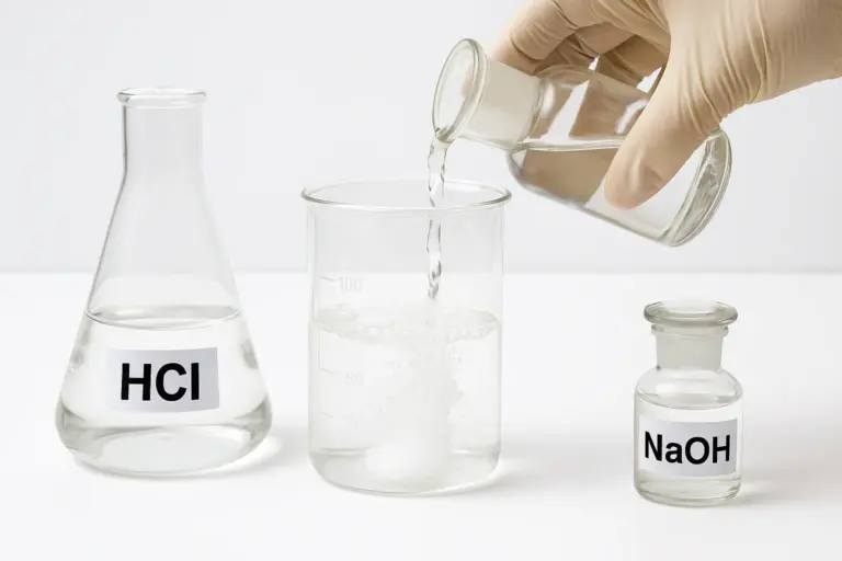 Calcul du Liquide Résiduel Après Réaction