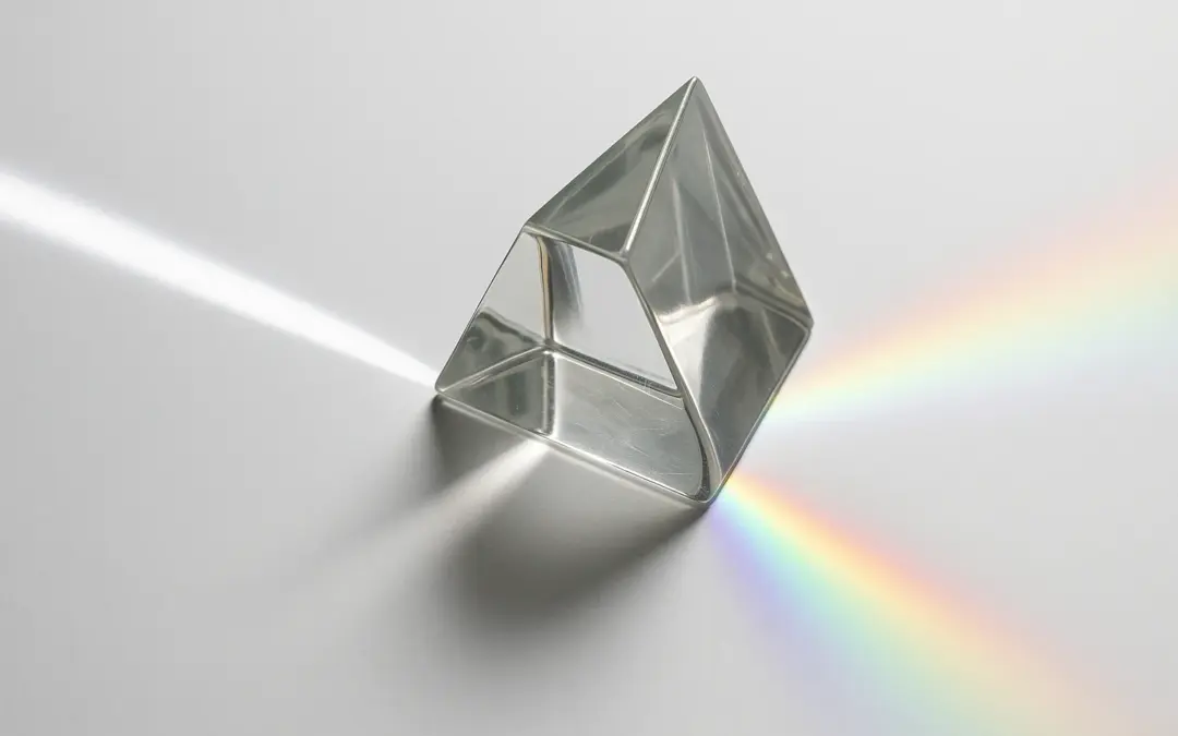 Dispersion de la lumière par un prisme