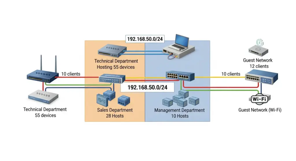 Planification et Implémentation de l'Adressage IP