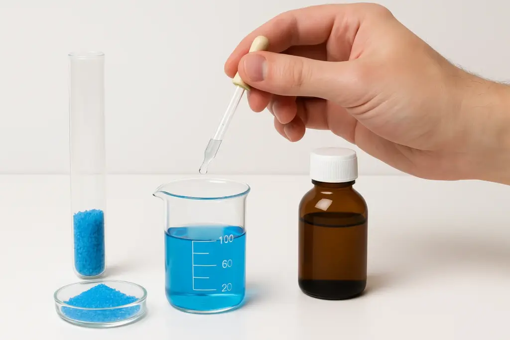 Évaluation de la Pureté du Sulfate de Cuivre