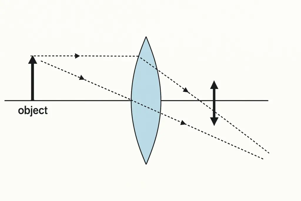 Calcul de la Taille d'Image à l'Aide des Lentilles