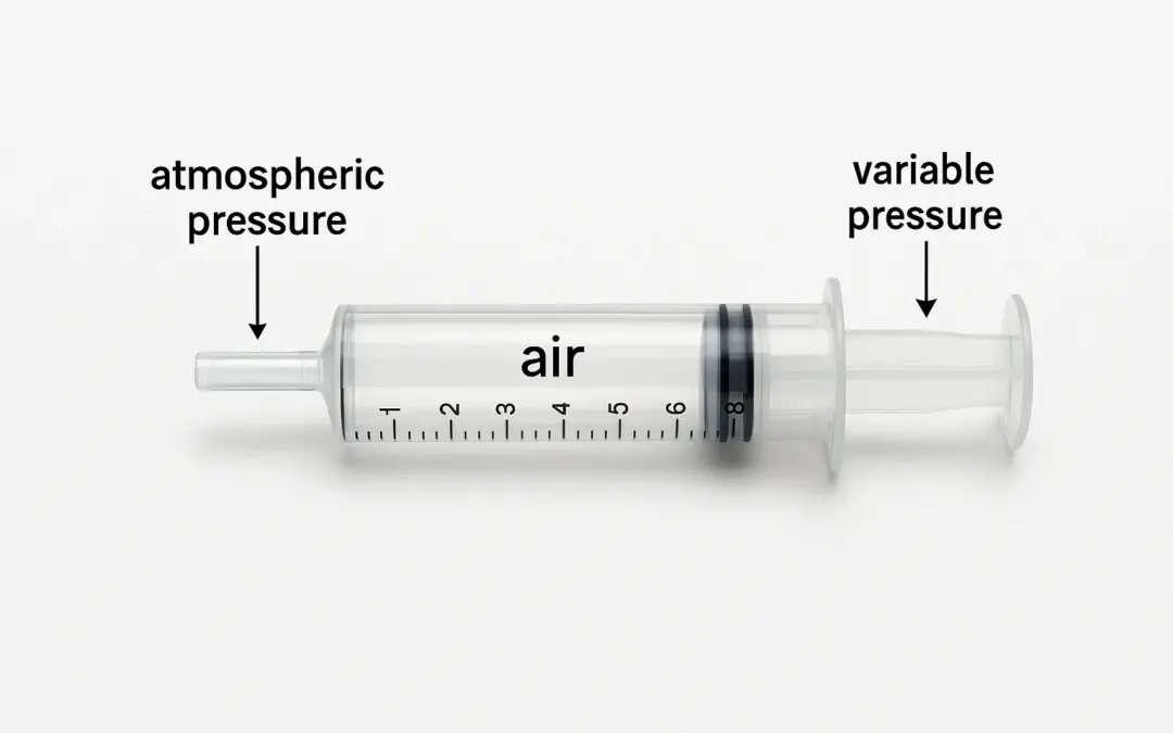 Étude d’un gaz parfait sous pression variable
