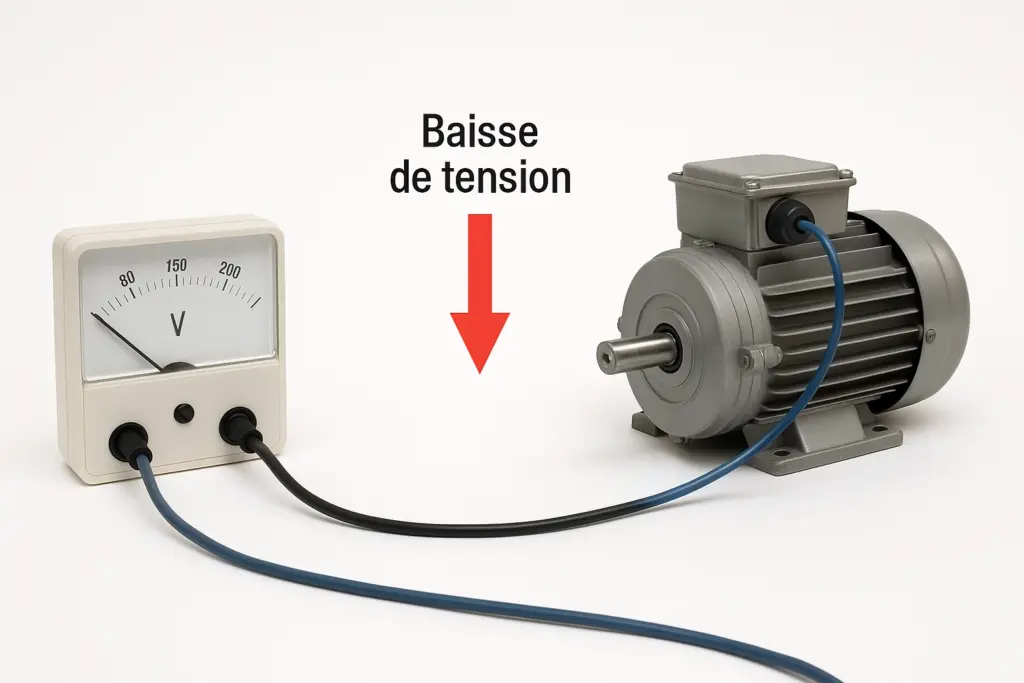Analyse d'une baisse de tension