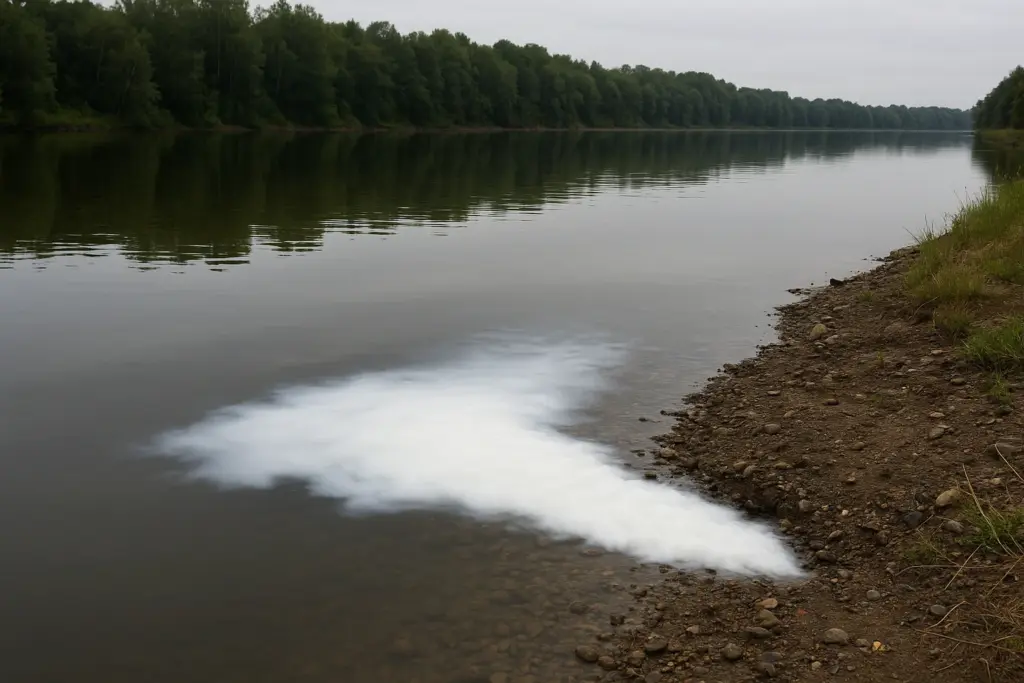 Influence des Ions Acétate sur le pH d'un Lac