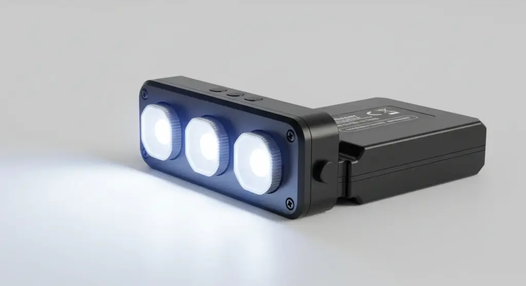 Circuit d'Éclairage LED Alimenté par Batterie