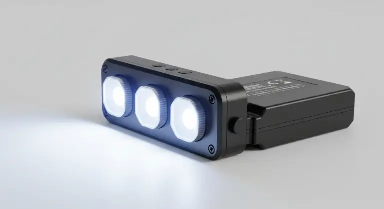 Circuit d'Éclairage LED Alimenté par Batterie