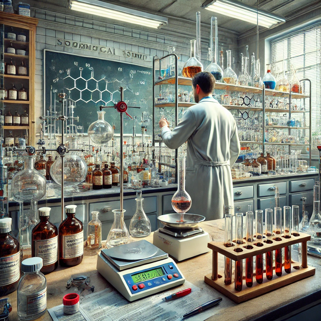Synthèse d'un médicament