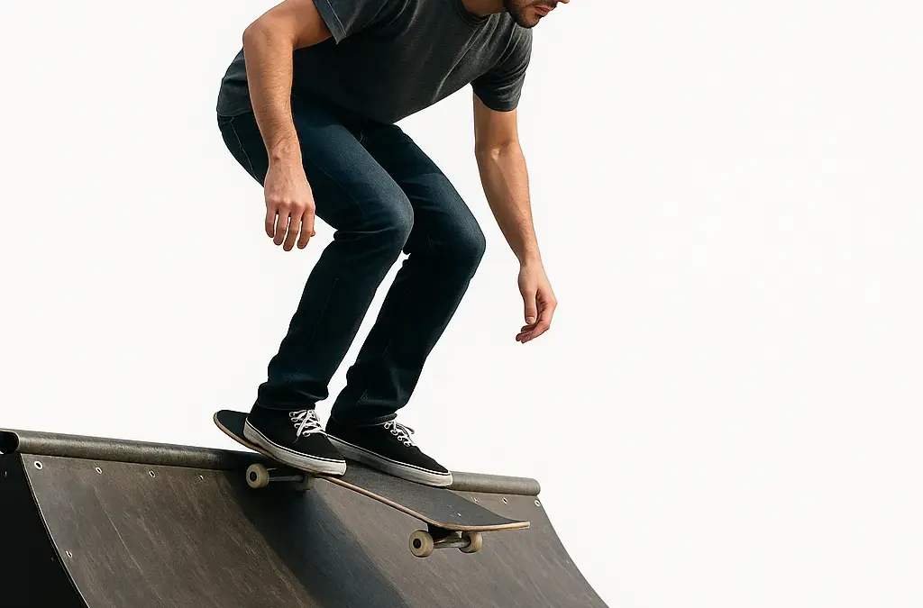 Calcul de la vitesse finale d’un skateur