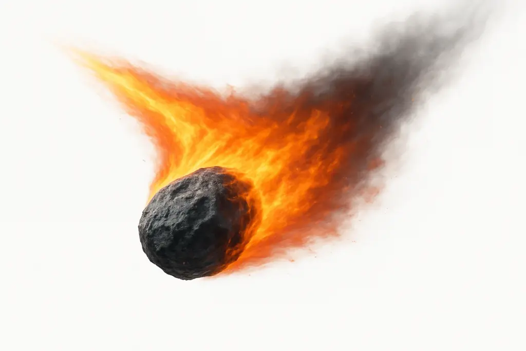 Analyse Dynamique d'une Météorite
