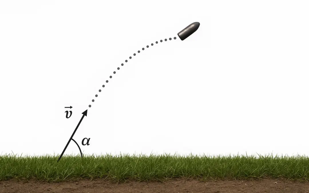 Lancement oblique d’un projectile