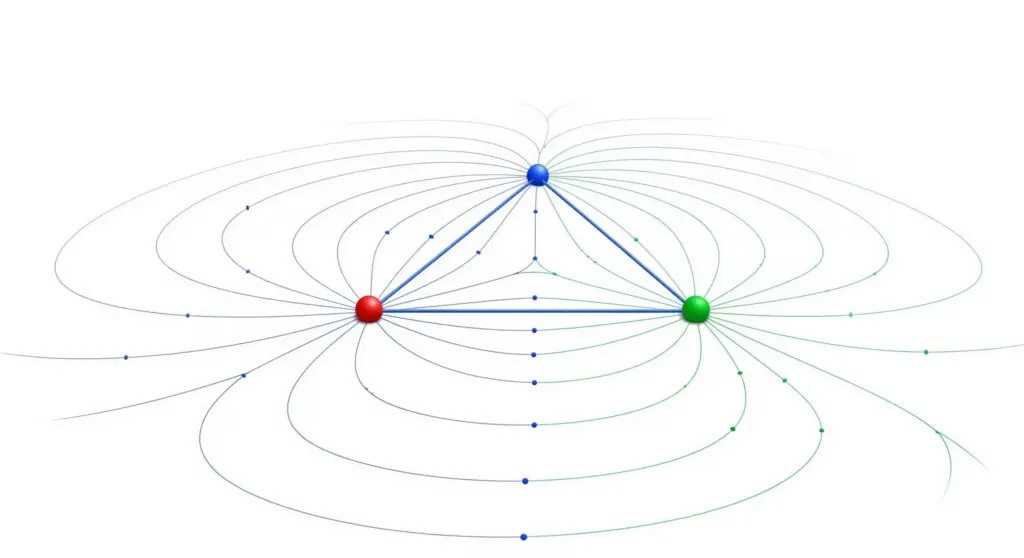 Forces entre Particules Chargées dans le Vide