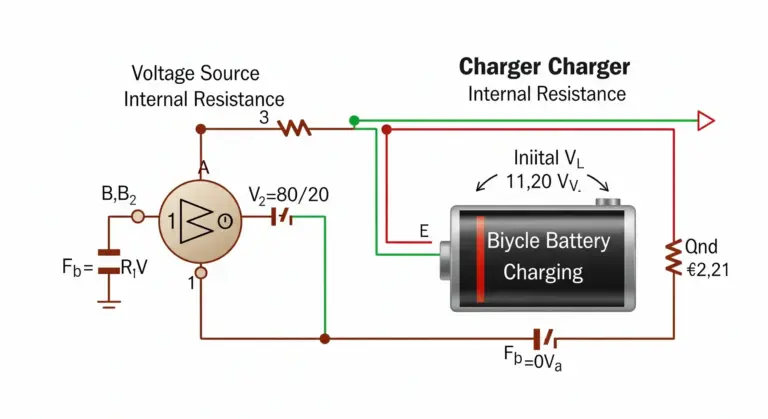 Circuit de Charge pour Batterie de Vélo
